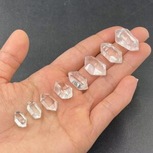 Herkimer Diamonds Double Terminated Raw Herkimer Quartz Crystal Points 11to25mm Large Size