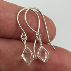 5x7mm Herkimer Diamond Earrings Aa Quartz Crystal Sterling Silver Petite Dangle Earrings Grade Natural Raw Genuine Ny Herkimer Crystals 5x7mm Herkimer Diamond Earrings Aa Quartz Crystal Sterling Silver Petite Dangle Earrings Grade Natural Raw Genuine Ny Herkimer Crystals