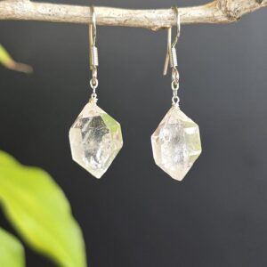 Herkimer Diamond Dangle Earrings Herkimer Diamond Dangle Earrings