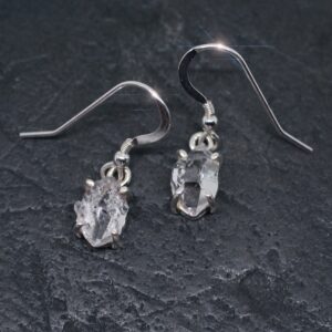 Shine Bright Like A Diamond - Beautiful Natural Herkimer Diamond Earrings