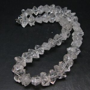 Herkimer Diamond Quartz Necklace From Usa - 17"