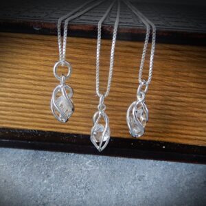 Herkimer Diamond Necklace Sterling Silver • Affordable Diamond Pendant • Genuine Herkimer Diamond • April Birthstone • Holiday Gift Herkimer Diamond Necklace Sterling Silver • Affordable Diamond Pendant • Genuine Herkimer Diamond • April Birthstone • Holiday Gift