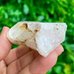 Herkimer Diamond Crystal (67.4g): Raw Quartz Gemstone