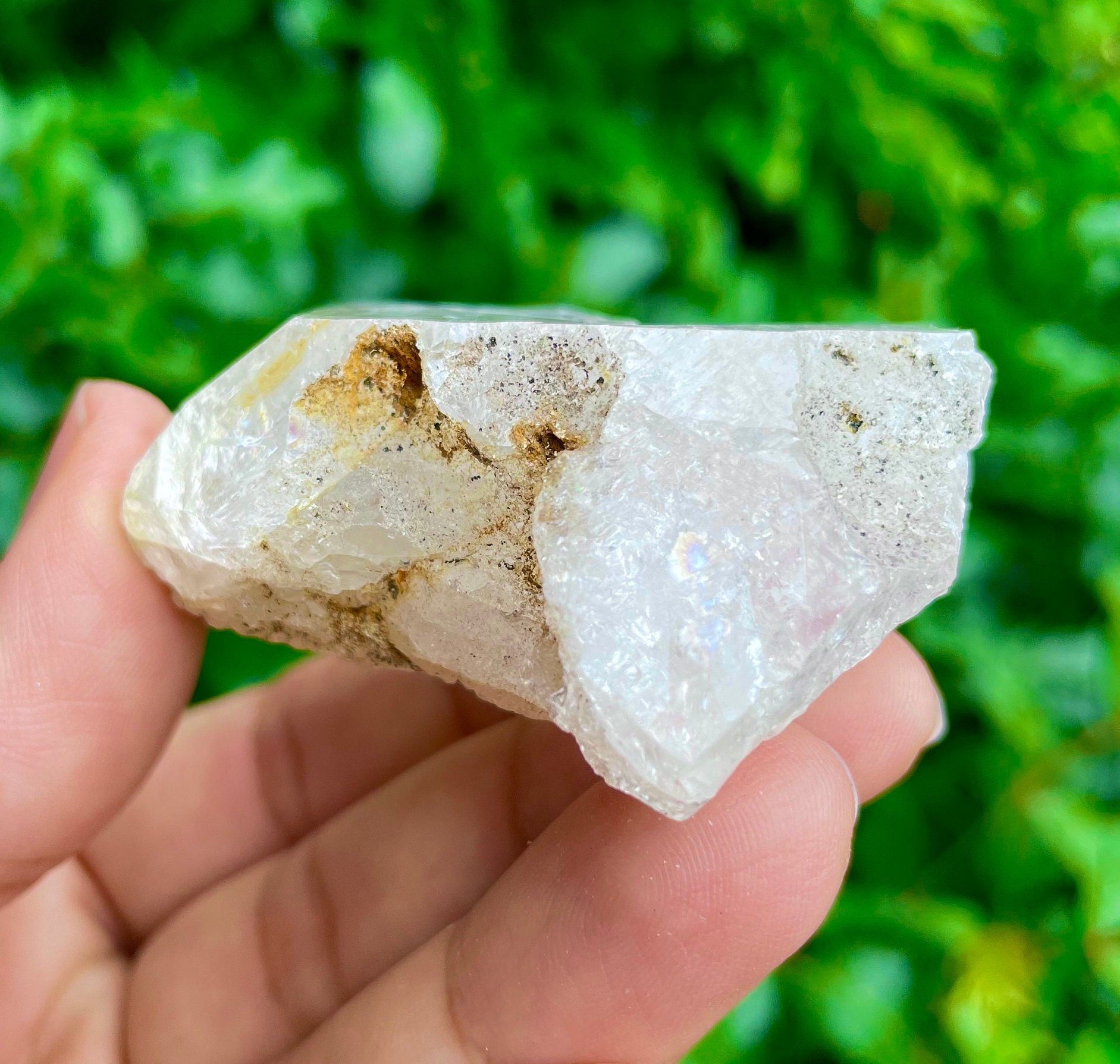 Herkimer Diamond Crystal (67.4g): Raw Quartz Gemstone Herkimer Diamond Crystal (67.4g): Raw Quartz Gemstone