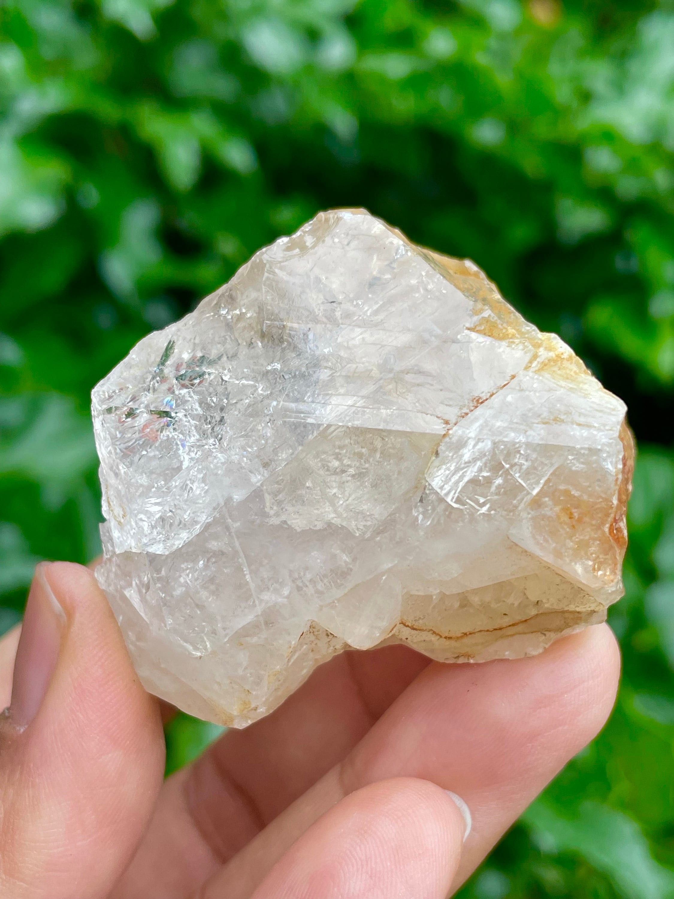 Raw Herkimer Diamond Crystal: Clear Quartz Gemstone (87.4g) Raw Herkimer Diamond Crystal: Clear Quartz Gemstone (87.4g)