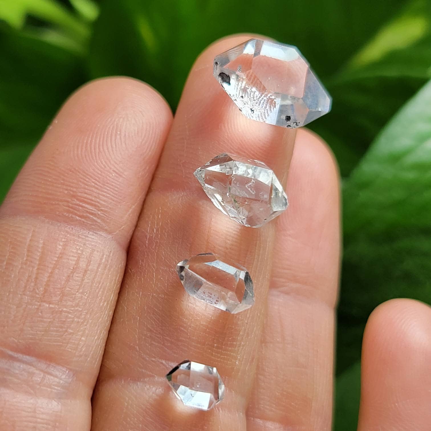 Herkimer Diamond Crystal: Raw Double Terminated Quartz From Herkimer, New York Herkimer Diamond Crystal: Raw Double Terminated Quartz From Herkimer, New York