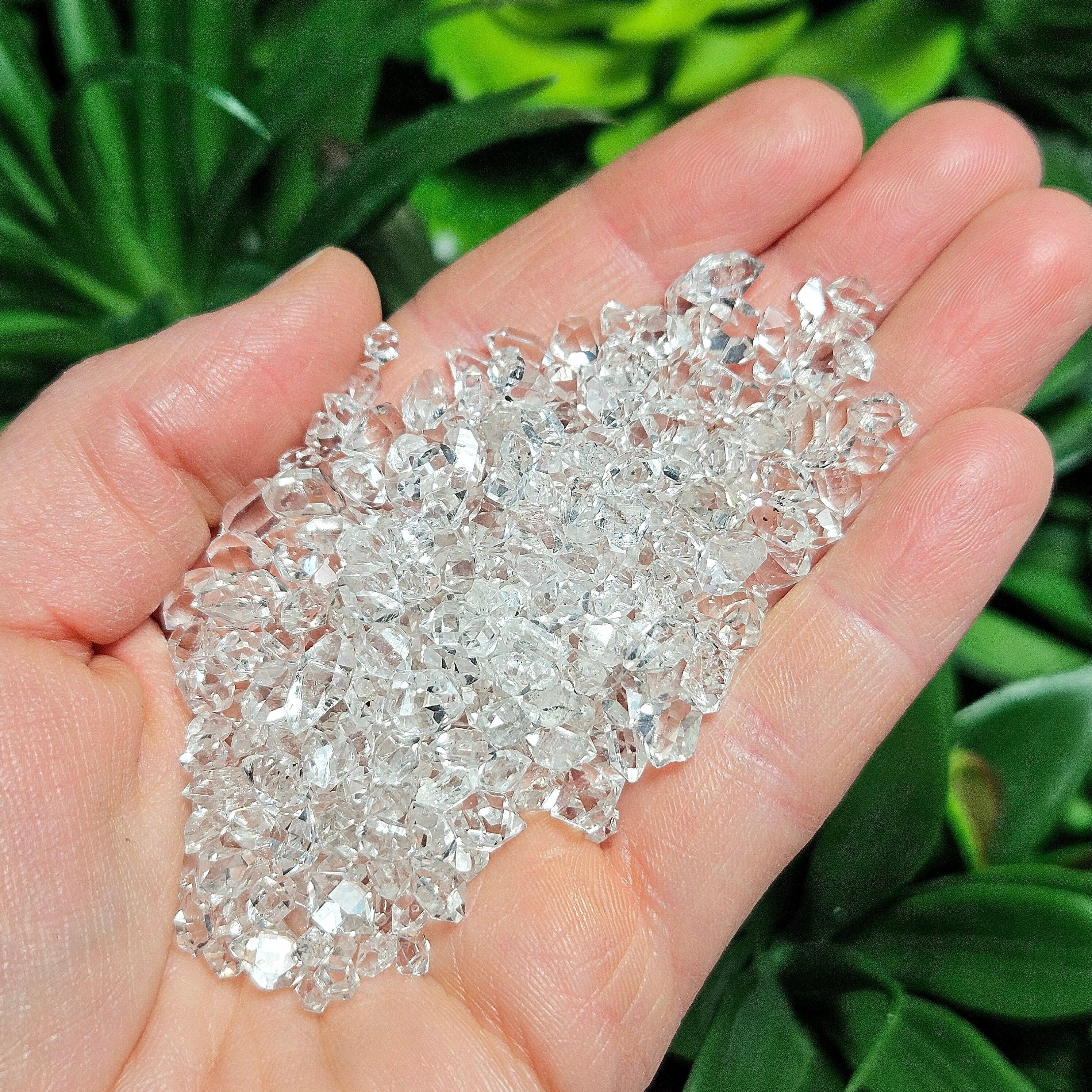 Herkimer Diamond Crystals Lot - Authentic Herkimer (1 To 20 Grams). Raw Bulk Specimens