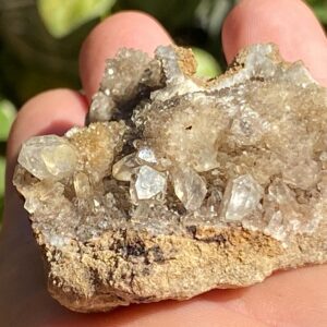 Druzy Ny Herkimer Diamond Druse Quartz Specimen With Larger Crystals