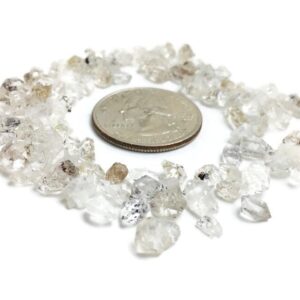 Pakistan Herkimer Diamond Quartz Crystals: Raw Rough Gemstone Lot (10g)