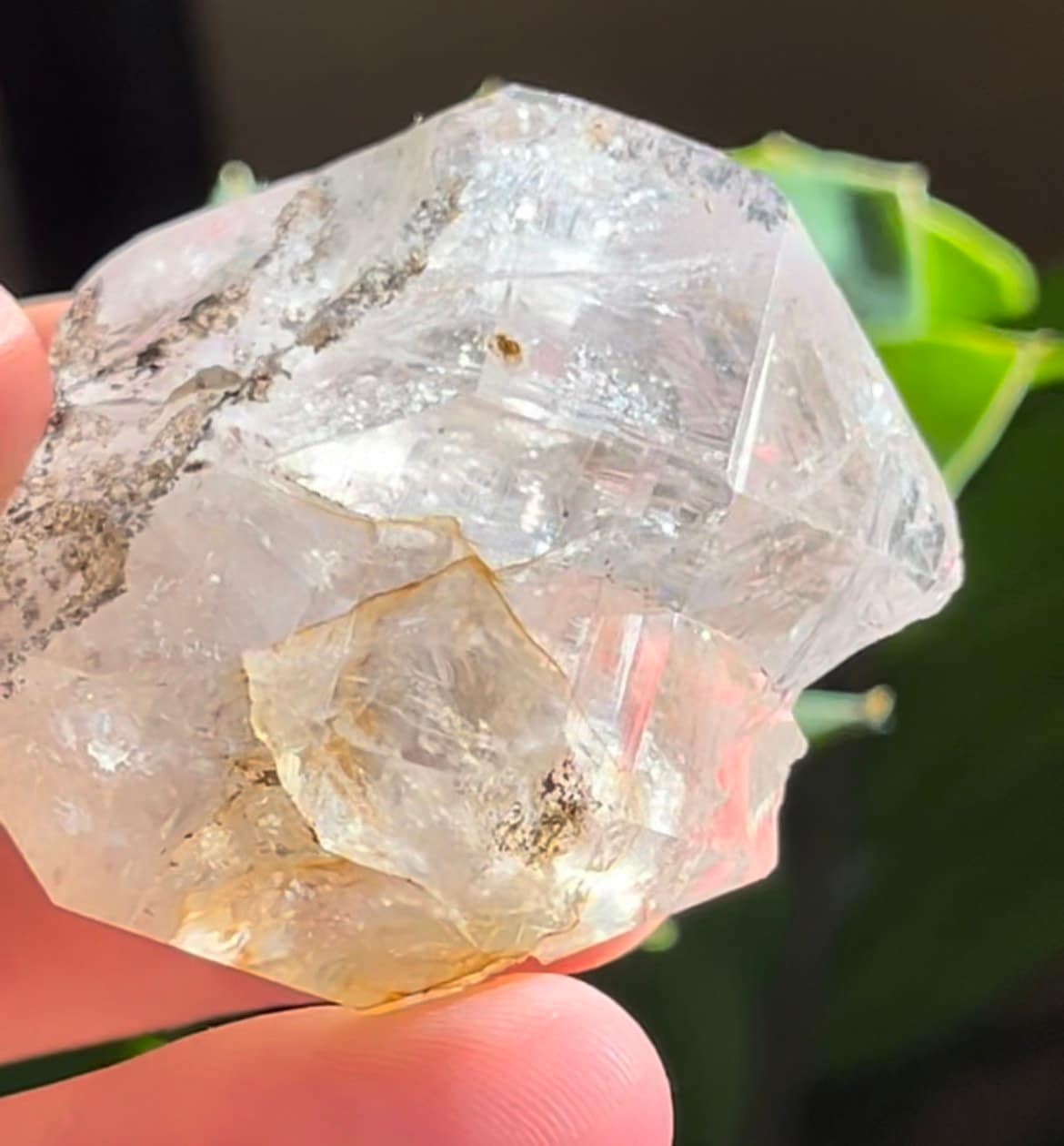 Raw Herkimer Diamond Quartz Crystal Natural Gemstone ~ Raw Quartz Stone Mineral Specimen ~ Hd-1 Raw Herkimer Diamond Quartz Crystal Natural Gemstone ~ Raw Quartz Stone Mineral Specimen ~ Hd-1