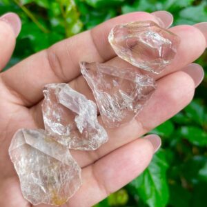 Herkimer Diamond Quartz Crystal Lot (21.7g): Raw Gemstone Pieces