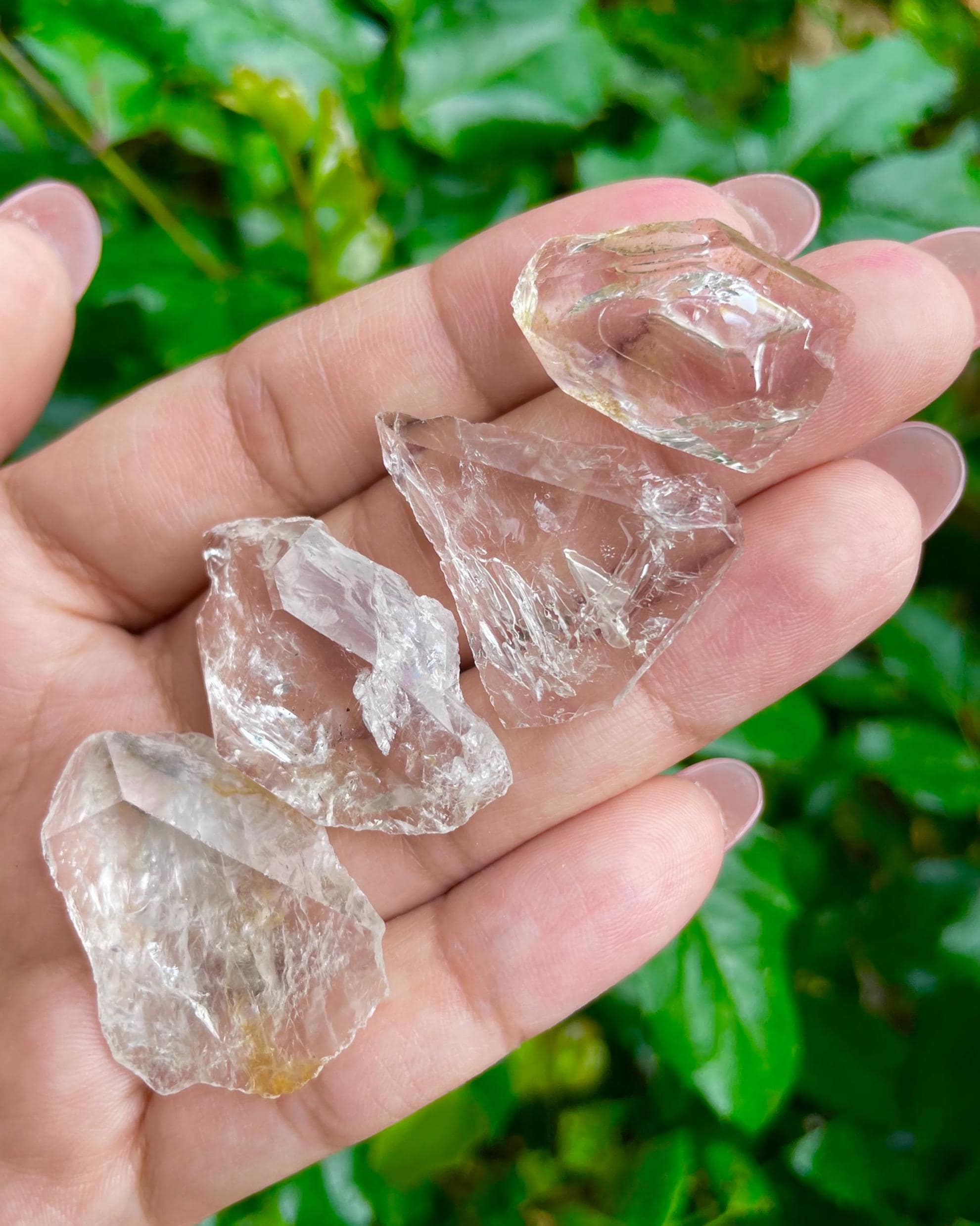 Herkimer Diamond Quartz Crystal Lot (21.7g): Raw Gemstone Pieces