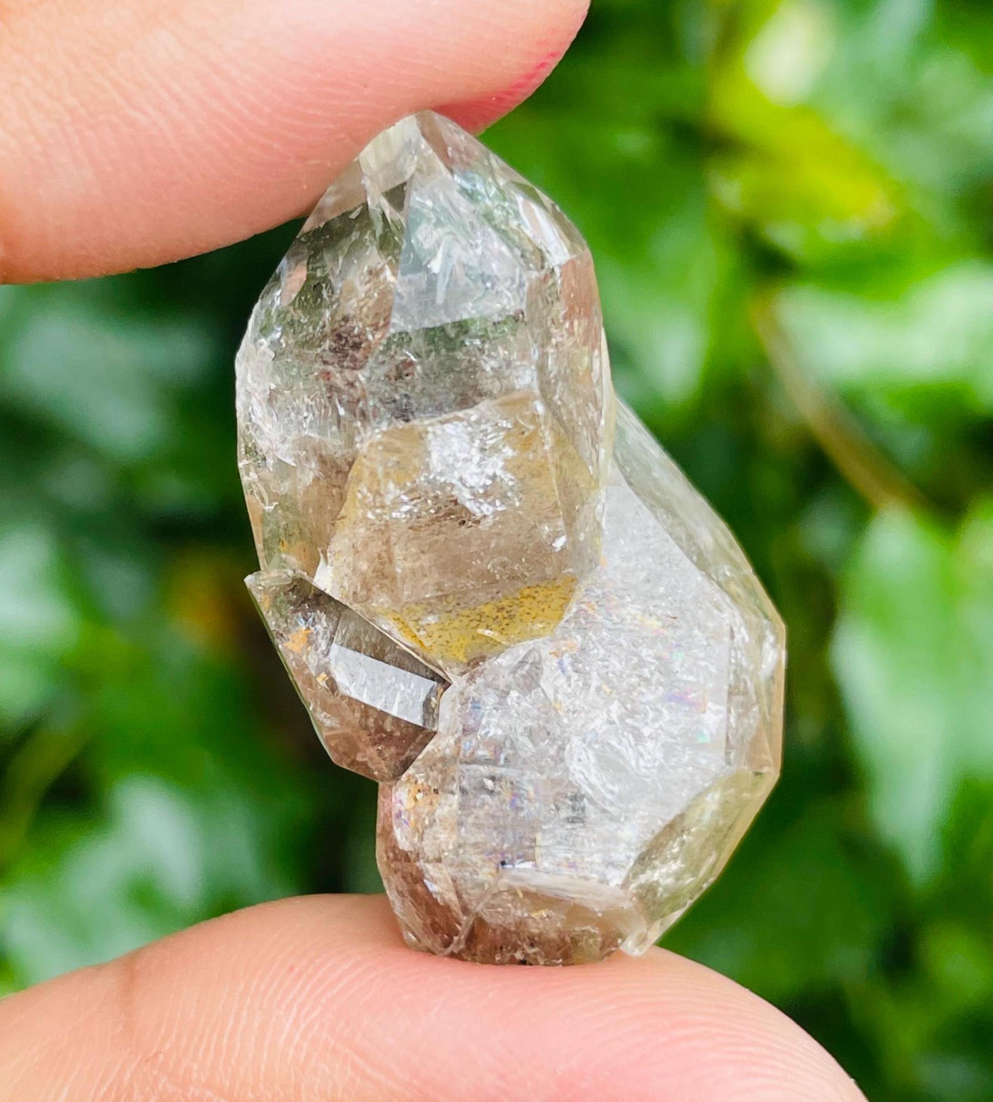 Herkimer Diamond Quartz Crystal: Raw Natural Gemstone From Herkimer, Ny 10.7g