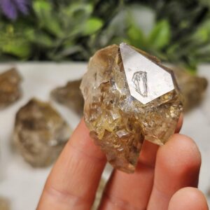 Skeletal Herkimer Diamond Specimen: Authentic Herkimer Quartz Crystal