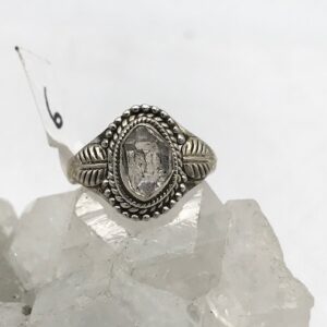 Herkimer Diamond Ring 6 Herkimer Diamond Ring 6