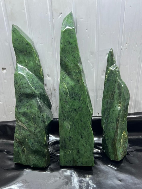 722g Nephrite Jade Rough | Raw Unpolished Crystal For Mineral Display