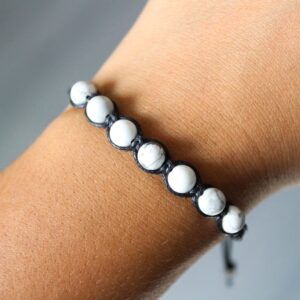 White Howlite Bracelet