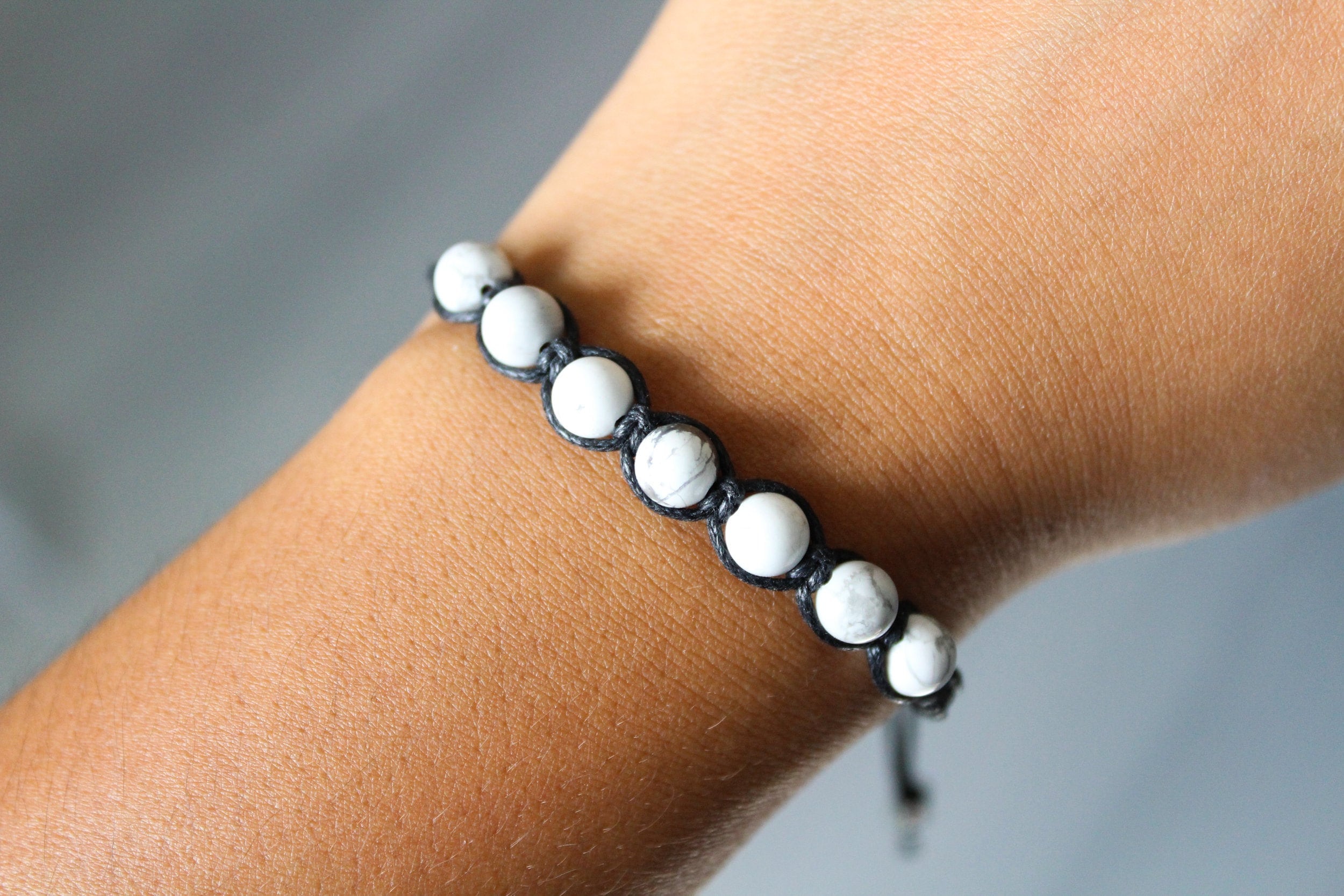 White Howlite Bracelet