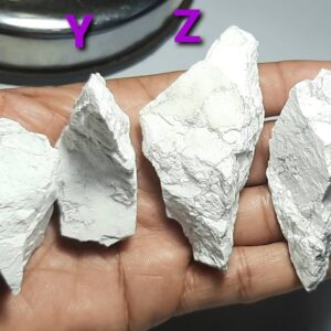 Rough White Howlite Crystal: Raw Gemstone Specimens