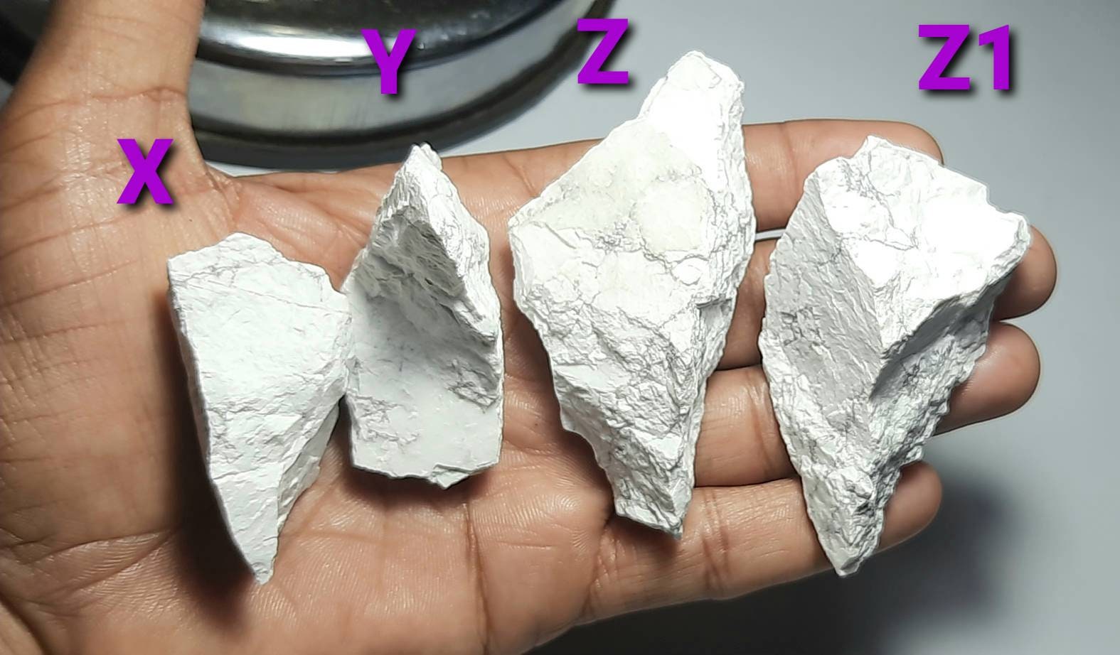 Rough White Howlite Crystal: Raw Gemstone Specimens