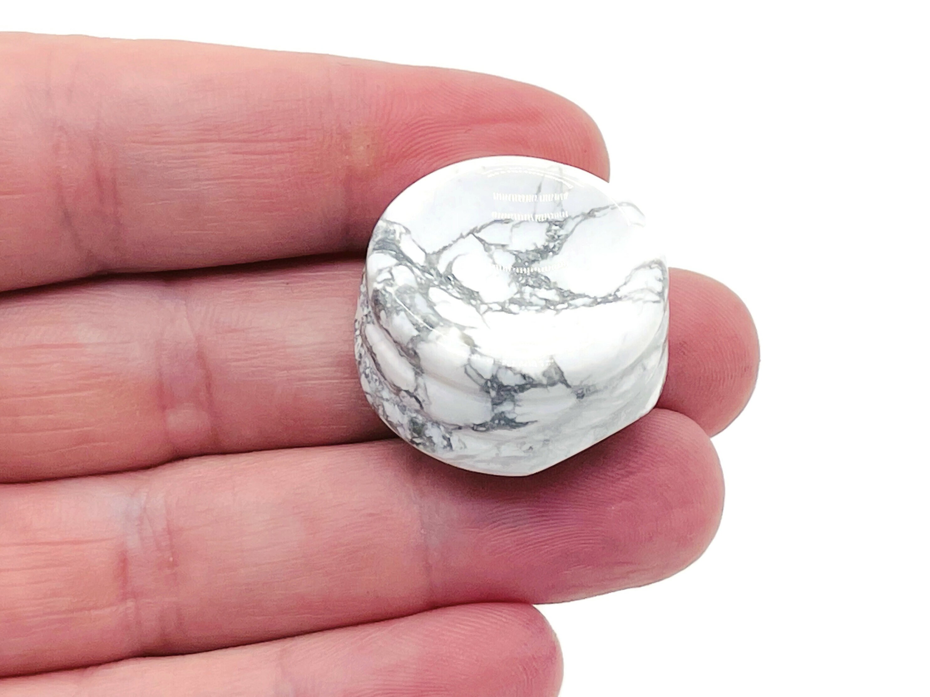 Howlite Crystal Sphere Stand - Gemstone Sphere Stand - Sphere Crystal Holders - Home Decor - Sd1009