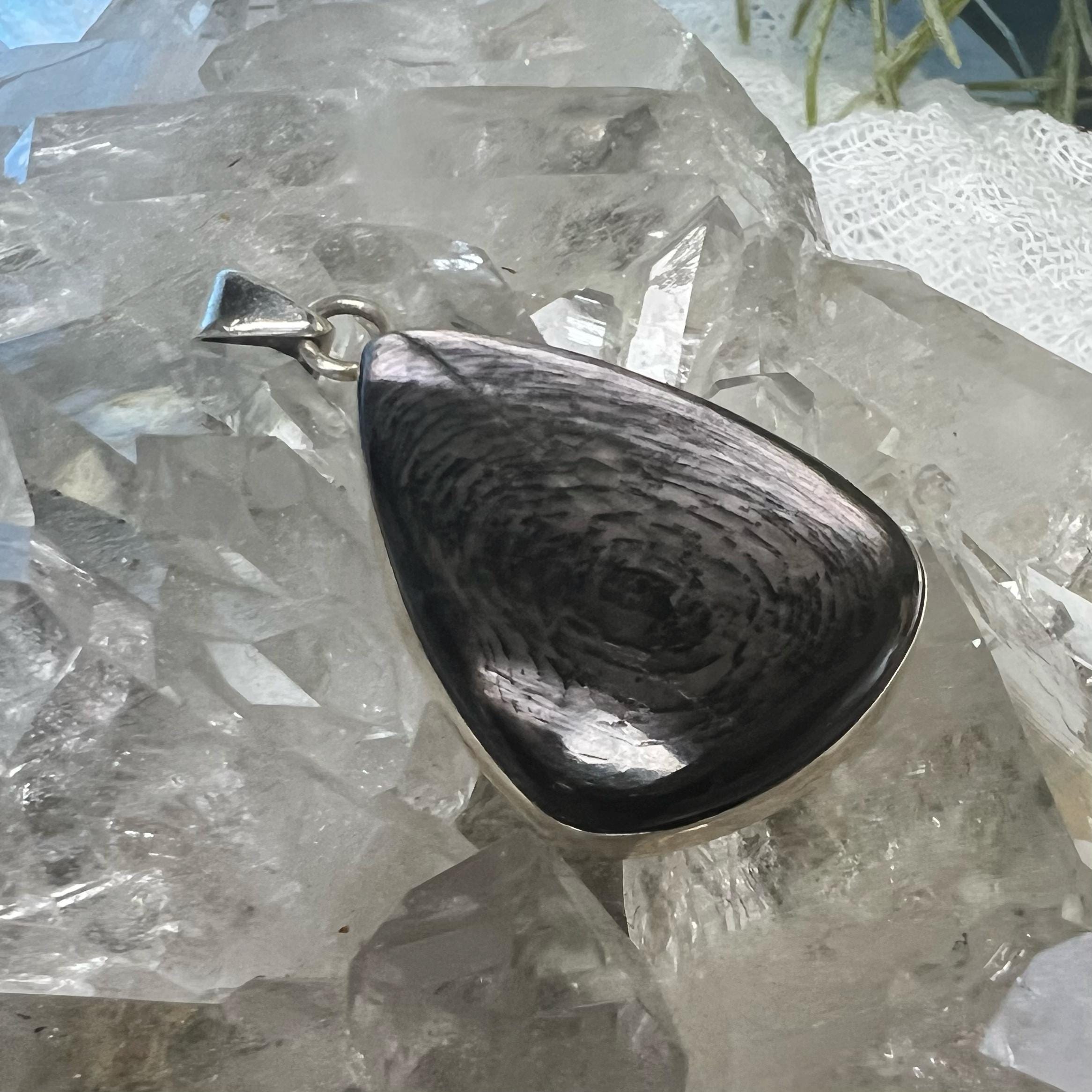 Hypersthene Pendant - A Stone For Calmness And Quieting The Mind