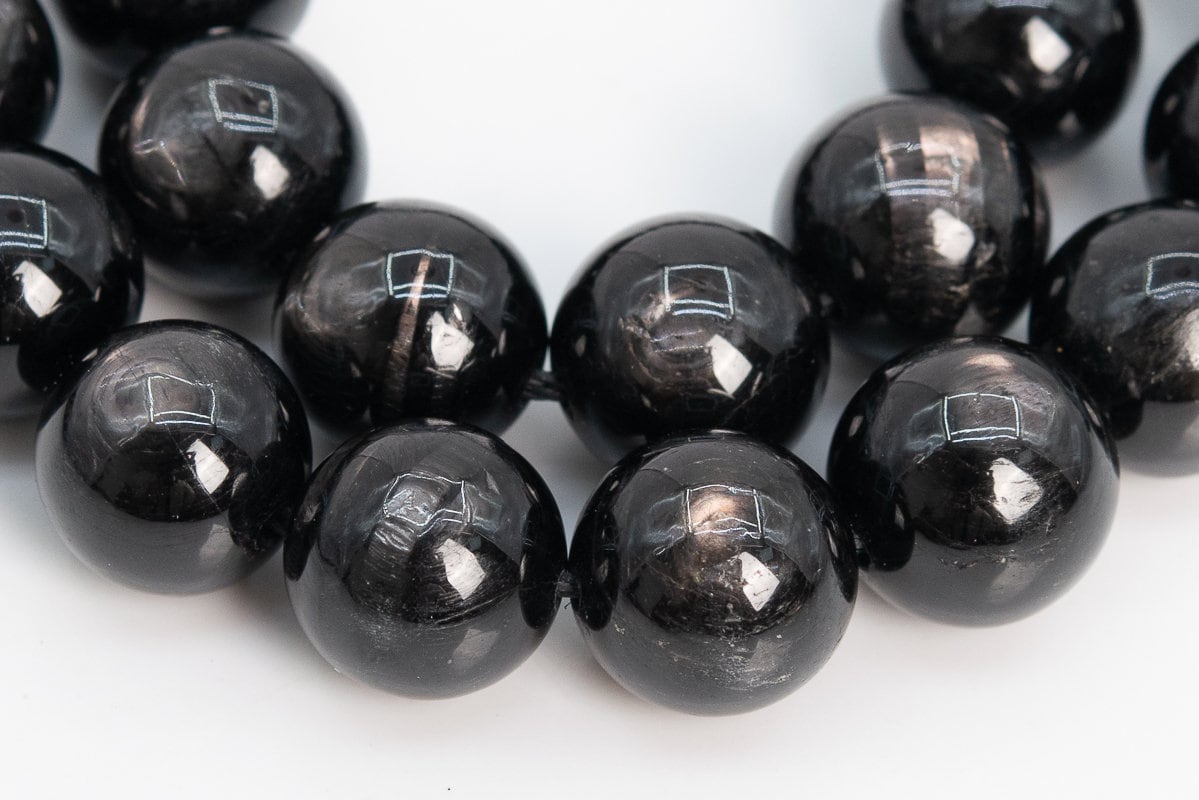 Genuine Natural Black Aura Hypersthene Gemstone Beads 10mm Black Round Aaa Quality Loose Beads (105107) Genuine Natural Black Aura Hypersthene Gemstone Beads 10mm Black Round Aaa Quality Loose Beads (105107)