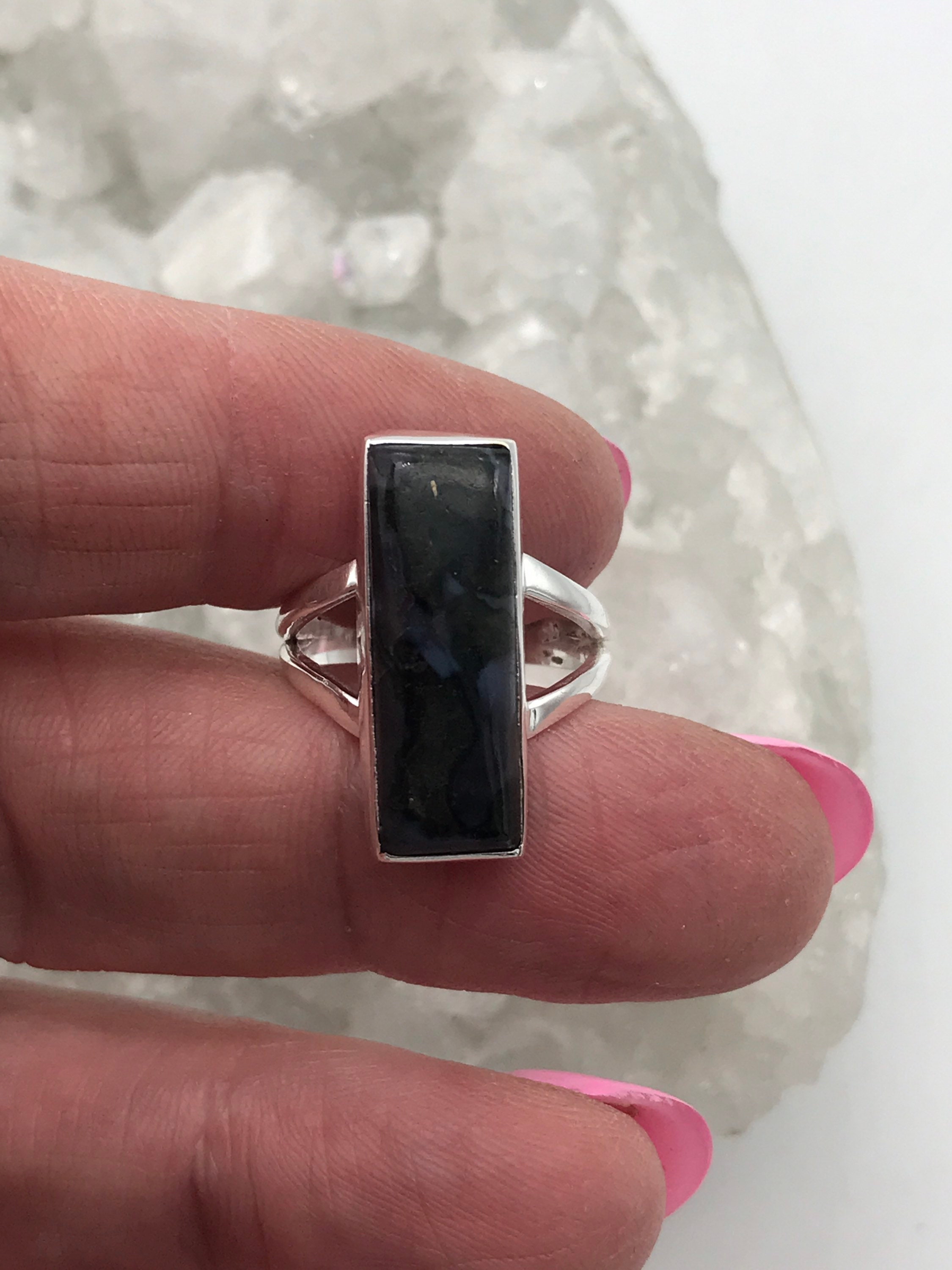 Mystic Merlinite Ring, Size 6