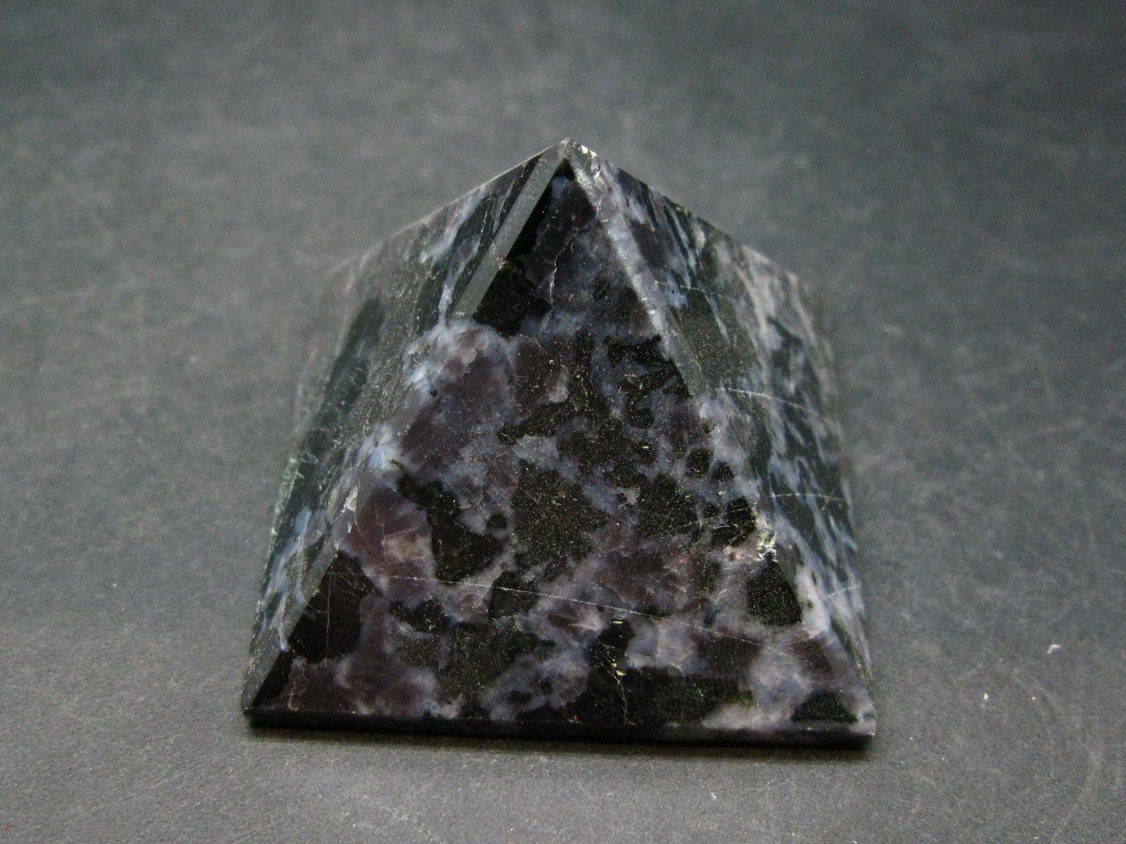 Rare Mystic Merlinite Pyramid From Indian Ocean - 1.8" Rare Mystic Merlinite Pyramid From Indian Ocean - 1.8"