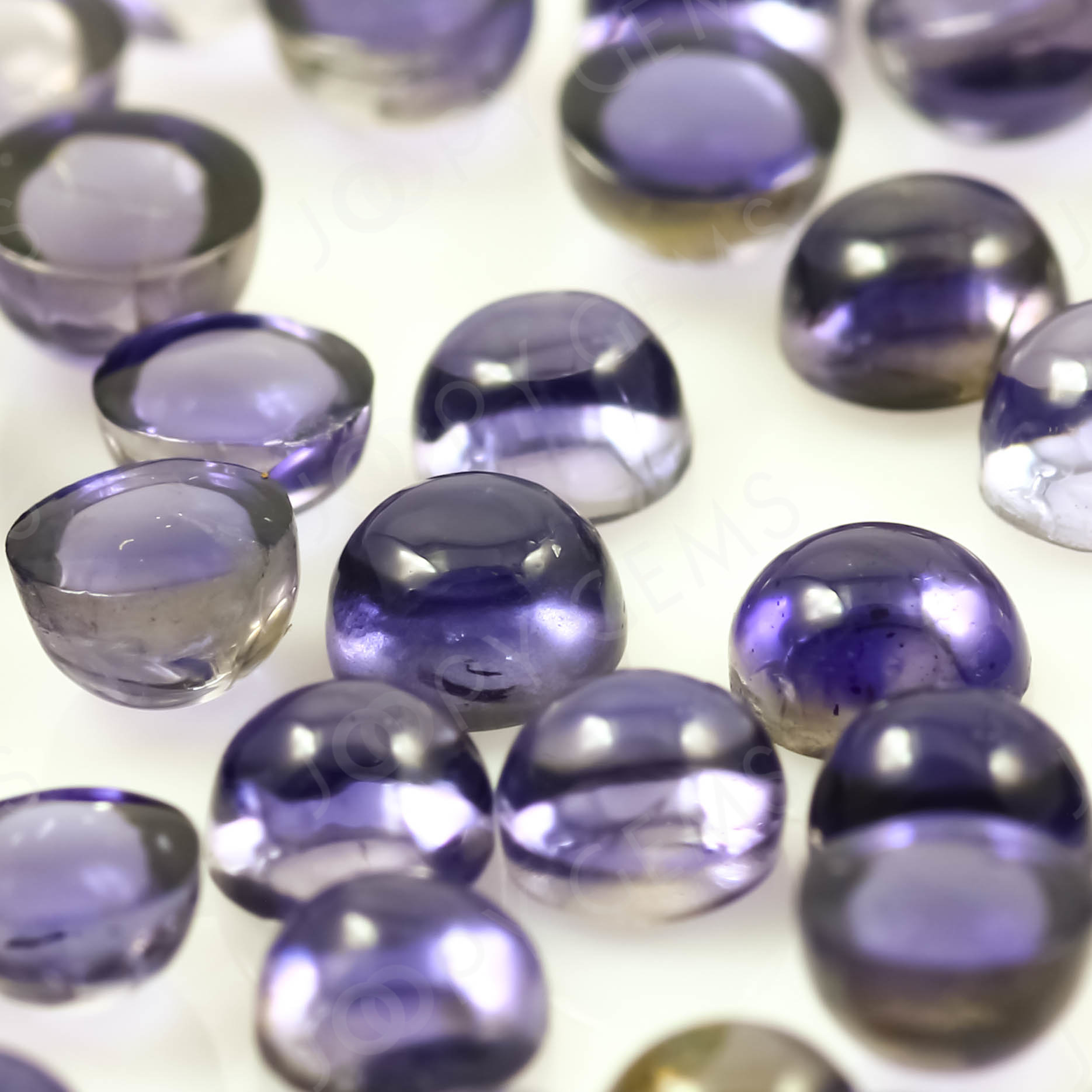 Iolite Cabochon 3mm Round - 1 Cab Iolite Cabochon 3mm Round - 1 Cab