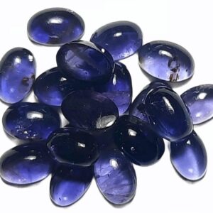 Iolite Oval Cabochon:natural Iolite Gemstone (3x5mm 8x10 Mm)jewelry,astrology,meditation,protection,spiritual,anniversarygift,crystalhealing Iolite Oval Cabochon:natural Iolite Gemstone (3x5mm 8x10 Mm)jewelry,astrology,meditation,protection,spiritual,anniversarygift,crystalhealing