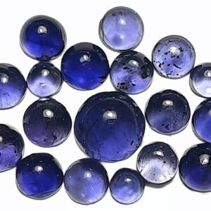 Iolite Round Cabochon:natural Iolite Gemstone (2x2mm 7x7 Mm)jewelry,astrology,meditation,protection,spiritual,anniversarygift,crystalhealing Iolite Round Cabochon:natural Iolite Gemstone (2x2mm 7x7 Mm)jewelry,astrology,meditation,protection,spiritual,anniversarygift,crystalhealing