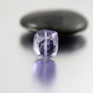 Iolite Faceted Nugget Bead - Single - 14 X 12mm