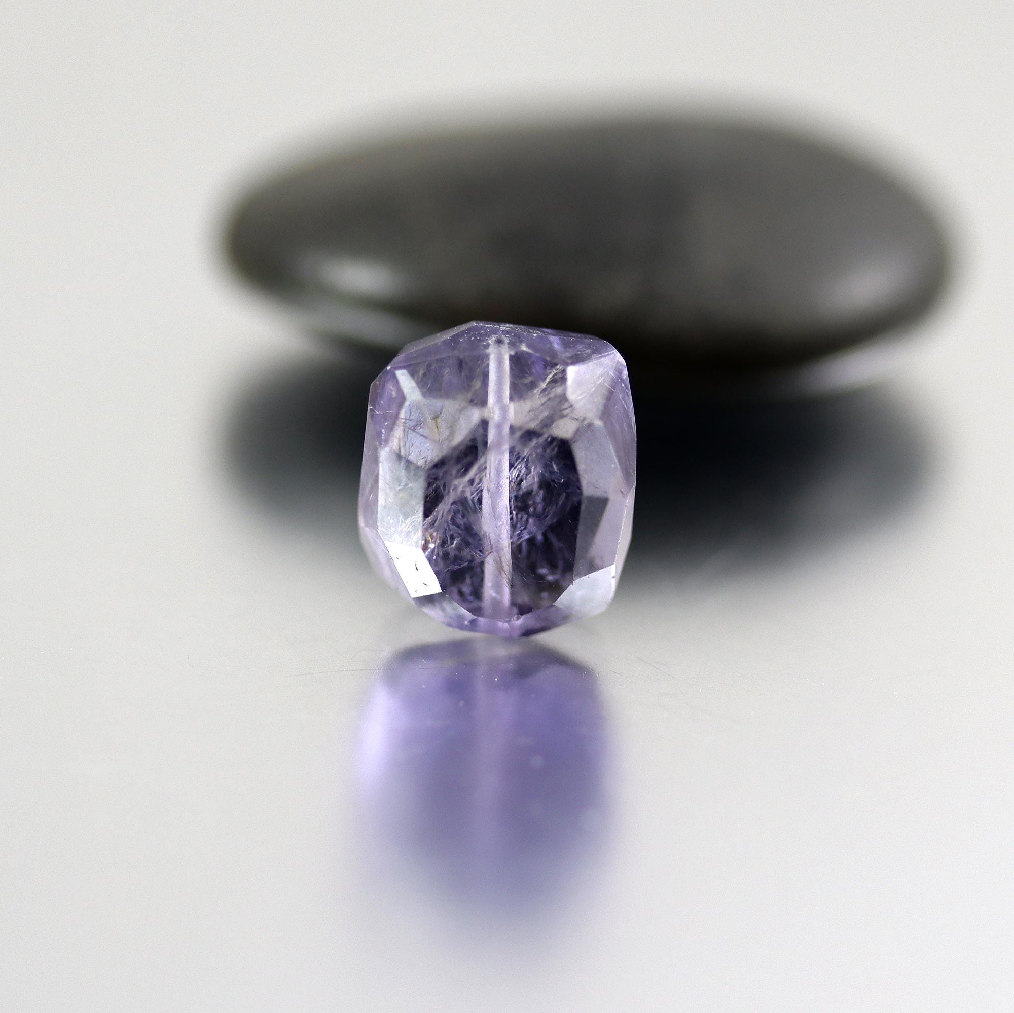 Iolite Faceted Nugget Bead - Single - 14 X 12mm