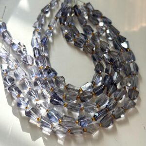 Iolite Faceted Nuggets Lite