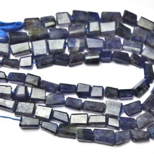 Iolite Nugget Beads - 10 Inches - Natural Faceted Iolite Nuggets Stone - Size Is 10-13 Mm #1188 Iolite Nugget Beads - 10 Inches - Natural Faceted Iolite Nuggets Stone - Size Is 10-13 Mm #1188