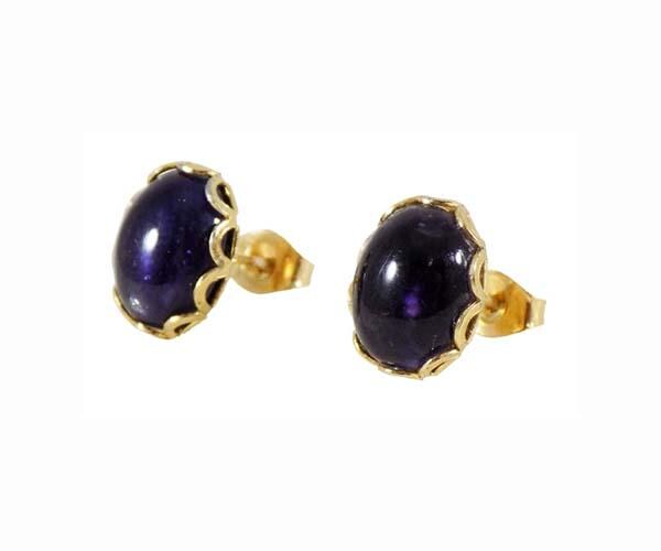 Iolite Earrings Mother Goddess Sacred Stone, Purple Iolite Studs, 18th Century Antique Gemstone Medieval Shaman Amulet Astral Travel #611312 Iolite Earrings Mother Goddess Sacred Stone, Purple Iolite Studs, 18th Century Antique Gemstone Medieval Shaman Amulet Astral Travel #611312