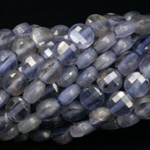 5MM Iolite Beads Faceted Flat Round Button Grade A Genuine Natural Gemstone Loose Beads 15"/7.5" Bulk Lot Options (111438) 5MM Iolite Beads Faceted Flat Round Button Grade A Genuine Natural Gemstone Loose Beads 15"/7.5" Bulk Lot Options (111438)