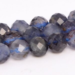 5MM Deep Color Iolite Beads Grade A Genuine Natural Gemstone Faceted Round Loose Beads 15.5" / 7.5" Bulk Lot Options (109060) 5MM Deep Color Iolite Beads Grade A Genuine Natural Gemstone Faceted Round Loose Beads 15.5" / 7.5" Bulk Lot Options (109060)