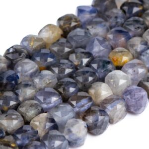 5x5MM Multicolor Iolite Beads Faceted Cube Grade A Genuine Natural Gemstone Loose Beads 15.5" / 7.5" Bulk Lot Options (116877) 5x5MM Multicolor Iolite Beads Faceted Cube Grade A Genuine Natural Gemstone Loose Beads 15.5" / 7.5" Bulk Lot Options (116877)