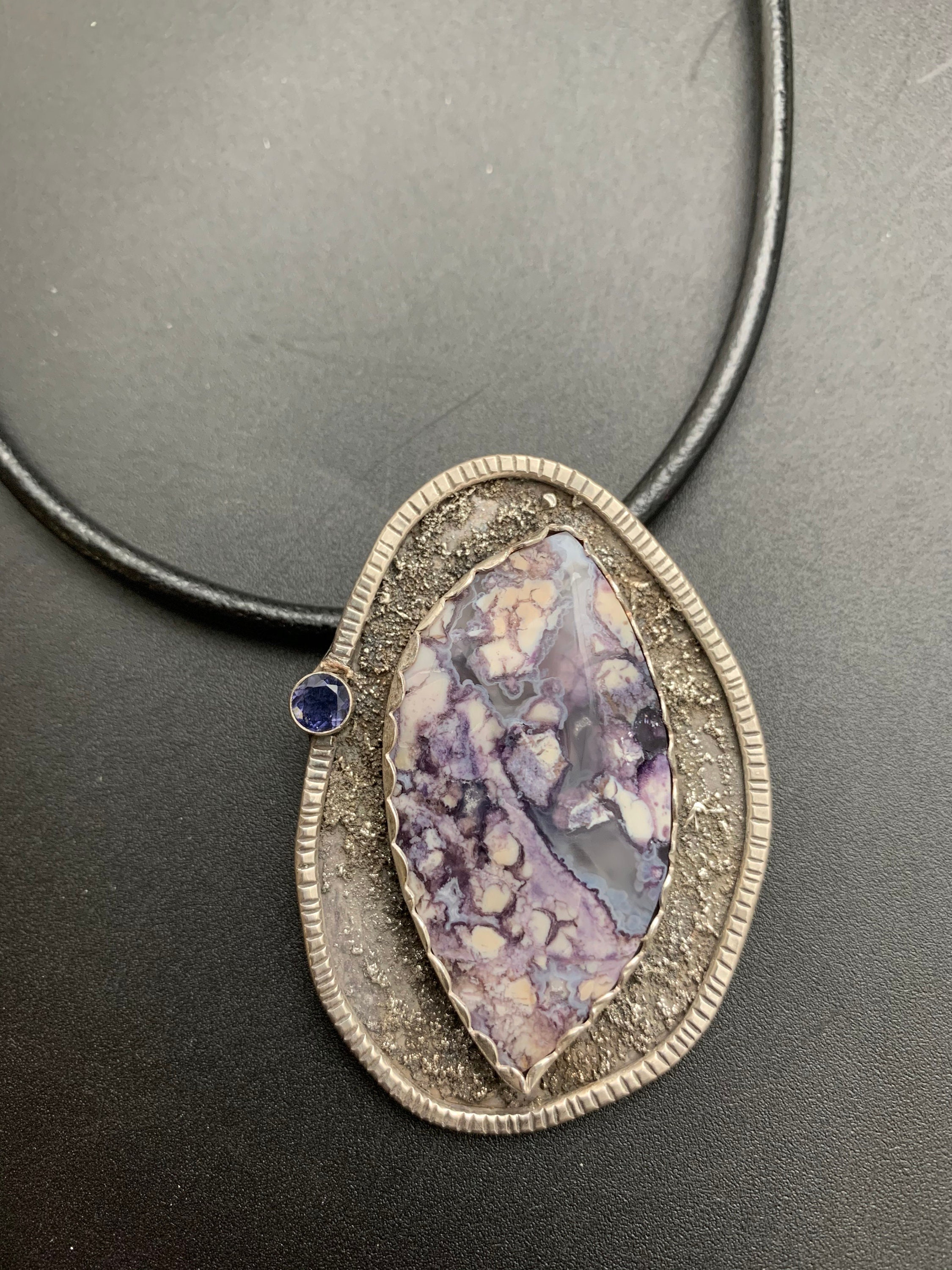 Tiffany Stone And Iolite Necklace Tiffany Stone And Iolite Necklace