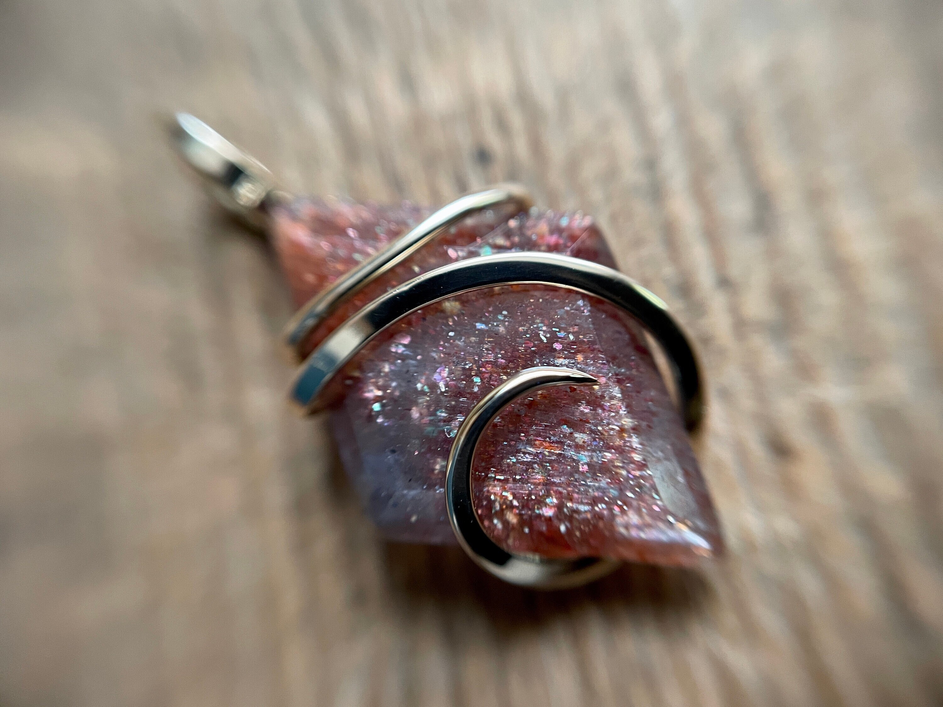 Iolite In 14k Gold Pendant