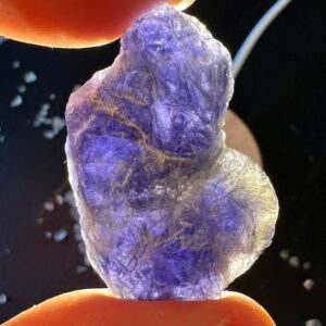 Raw Iolite 1.3 Inches Viking Stone, Blue Water Sapphire, Rough Cordierite Specimen For Lapidary Raw Iolite 1.3 Inches Viking Stone, Blue Water Sapphire, Rough Cordierite Specimen For Lapidary