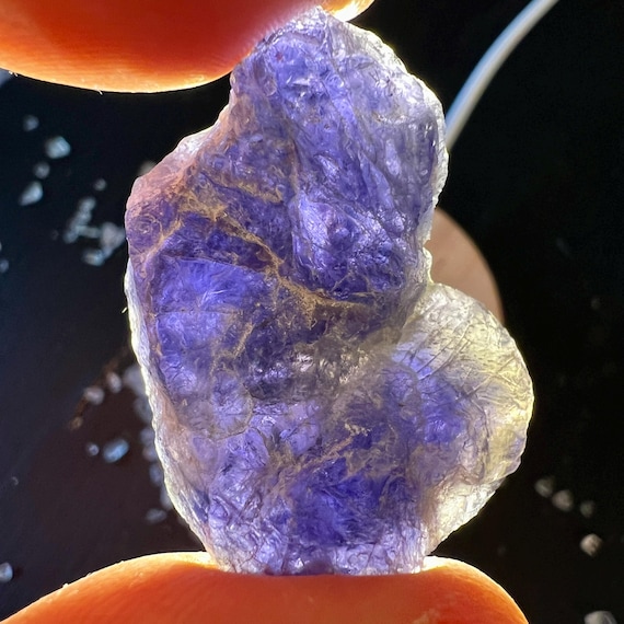Raw Iolite 1.3 Inches Viking Stone, Blue Water Sapphire, Rough Cordierite Specimen For Lapidary Raw Iolite 1.3 Inches Viking Stone, Blue Water Sapphire, Rough Cordierite Specimen For Lapidary