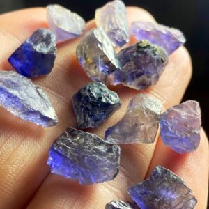 Iolite Crystal Specimen: Raw & Natural Iolite Gemstone Iolite Crystal Specimen: Raw & Natural Iolite Gemstone