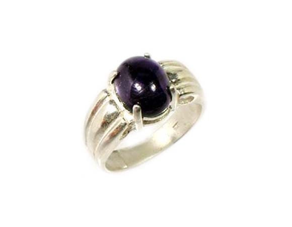 Iolite Ring Norse Explorer Navigation Stone Viking Amulet, 18th Century Gem Antique Gemstone Violet Iolite Cab Gemstone Of The Vikings 63423