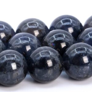 10MM Iolite Beads Dark Blue Grade AA Genuine Natural Gemstone Round Loose Beads 15"/7.5" Bulk Lot Options (116511) 10MM Iolite Beads Dark Blue Grade AA Genuine Natural Gemstone Round Loose Beads 15"/7.5" Bulk Lot Options (116511)
