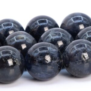 11-12MM Iolite Beads Dark Blue Grade AA Genuine Natural Gemstone Round Loose Beads 15.5" / 7.5"Bulk Lot Options (116508) 11-12MM Iolite Beads Dark Blue Grade AA Genuine Natural Gemstone Round Loose Beads 15.5" / 7.5"Bulk Lot Options (116508)