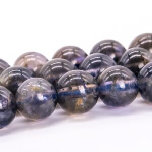 6MM Translucent Iolite Beads Brown Purple Grade A Genuine Natural Gemstone Round Loose Beads 15" / 7.5" Bulk Lot Options (116490) 6MM Translucent Iolite Beads Brown Purple Grade A Genuine Natural Gemstone Round Loose Beads 15" / 7.5" Bulk Lot Options (116490)