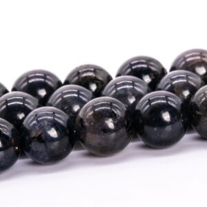 7-8MM Black Iolite Beads Grade A Genuine Natural Gemstone Round Loose Beads 15" / 7.5" Bulk Lot Options (116496) 7-8MM Black Iolite Beads Grade A Genuine Natural Gemstone Round Loose Beads 15" / 7.5" Bulk Lot Options (116496)
